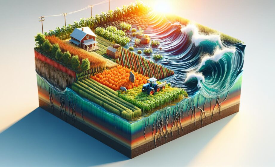 Der Anstieg des Meeresspiegels verändert die Landwirtschaft: Was Bauern jetzt anbauen können