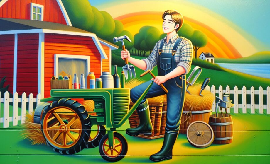 Vorbereitung aufs Bauernhof-Dating: Positiv über die eigene Farm sprechen