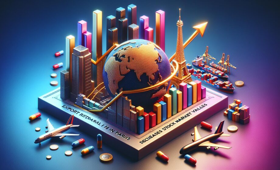 Titel: Exportrivalität in Paris senkt Aktienkurse – Eine Analyse