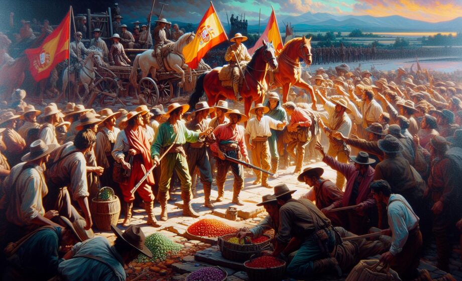 Dritter Protesttag der spanischen Landwirte