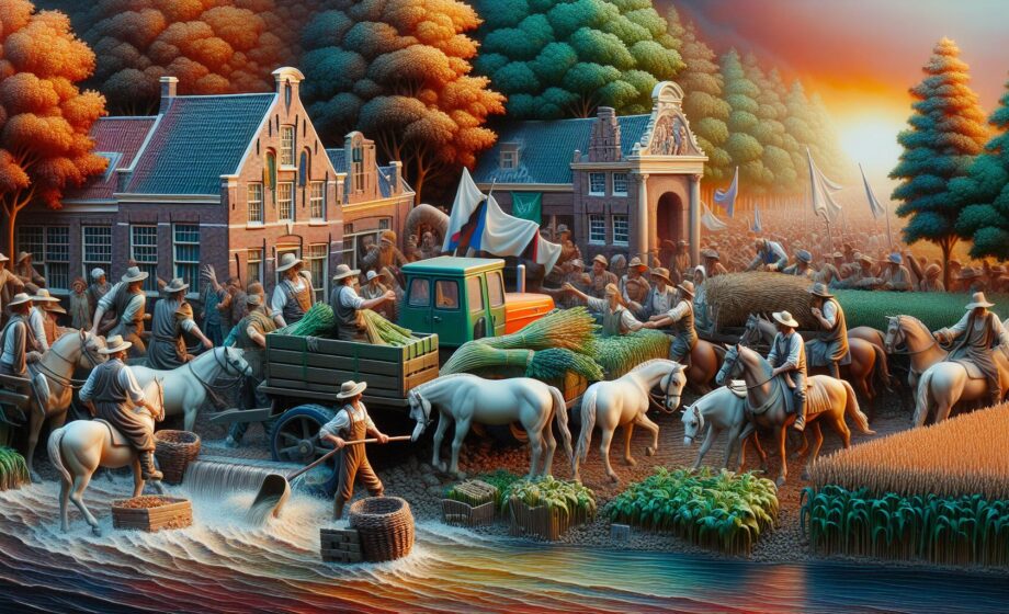 Bauernproteste erschüttern die Niederlande