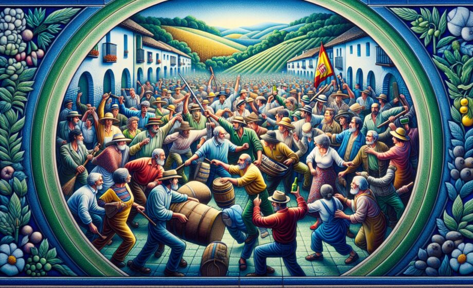 Protestwelle: Spanische Landwirte im Aufruhr