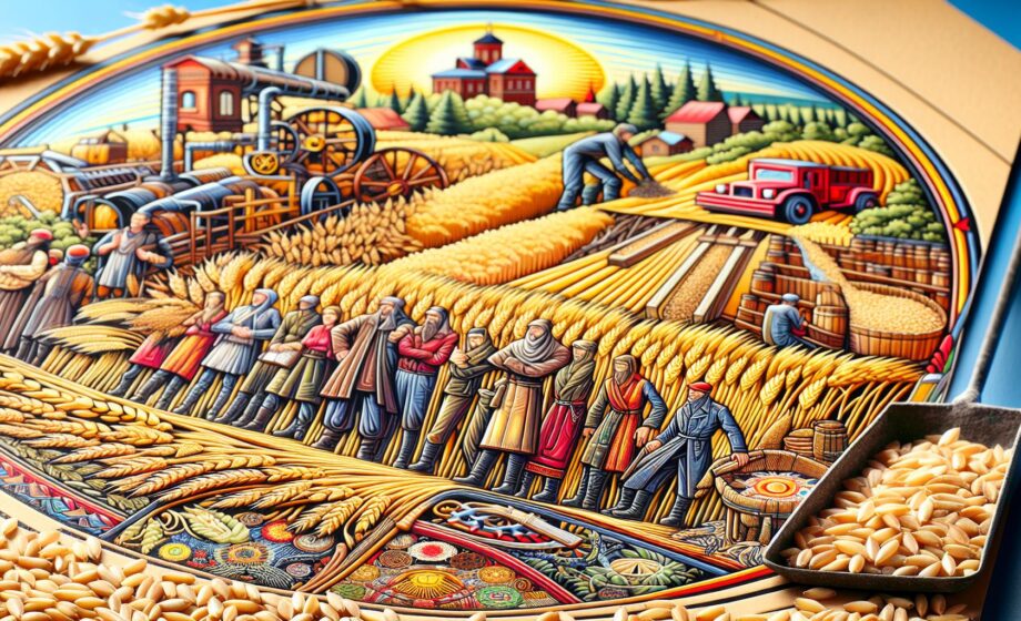 Weizen bleibt unter Druck aufgrund russischer Ursprünge