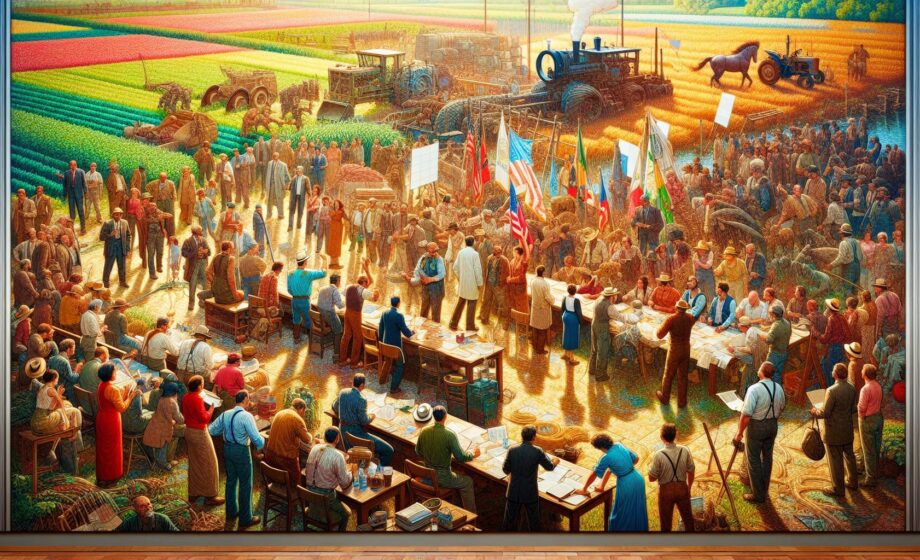 Landwirtschaftsgewerkschaften erhöhen Druck vor landwirtschaftlicher Leitmesse