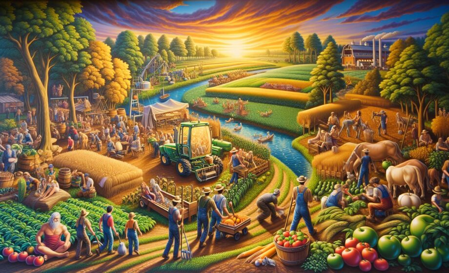 Das Leitbild für ein revolutionäres landwirtschaftliches Modell