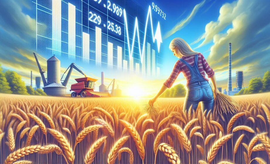 Weizenpreise auf niedrigstem Stand seit Sommer 2020