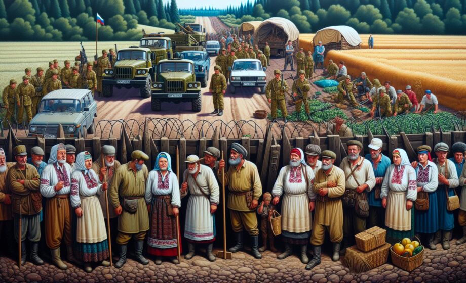 Grenzblockade stellt für ukrainische Landwirte ein Problem dar