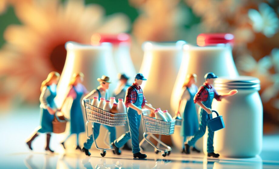 Anstieg der Milchpreise zu Beginn des Jahres dominieren