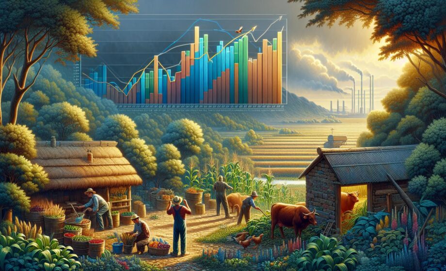Landwirtschaftspreise 2024: Rückgang um 7,7% im Januar im Vergleich