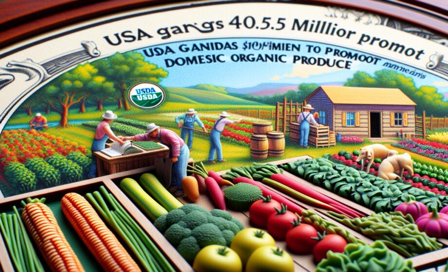 USDA vergibt 40,5 Mio. Dollar zur Förderung heimischer Bio-Produkte