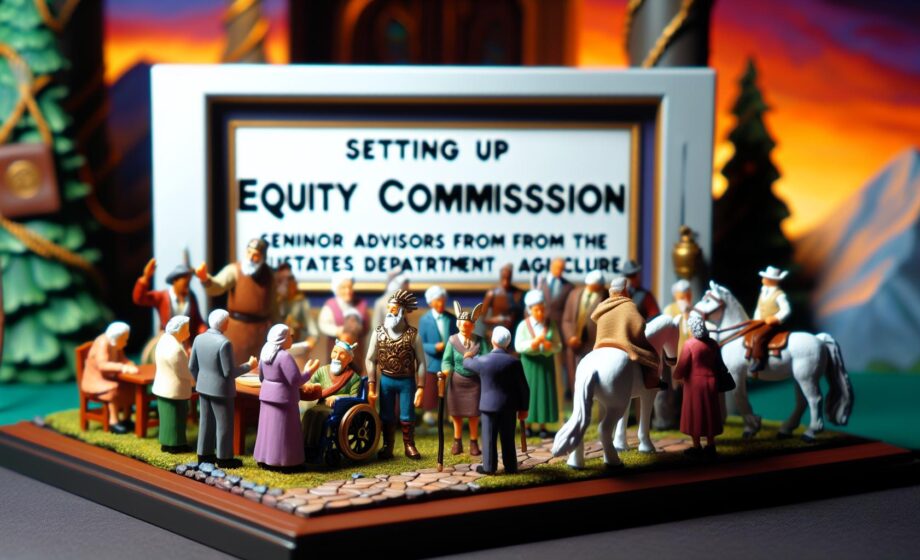 Einrichtung der Equity Commission mit USDA-Seniorenberatern Drs. Goldmon und Ajilore