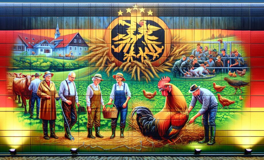 Deutschlands Ausweitung der Geflügelproduktionsrate