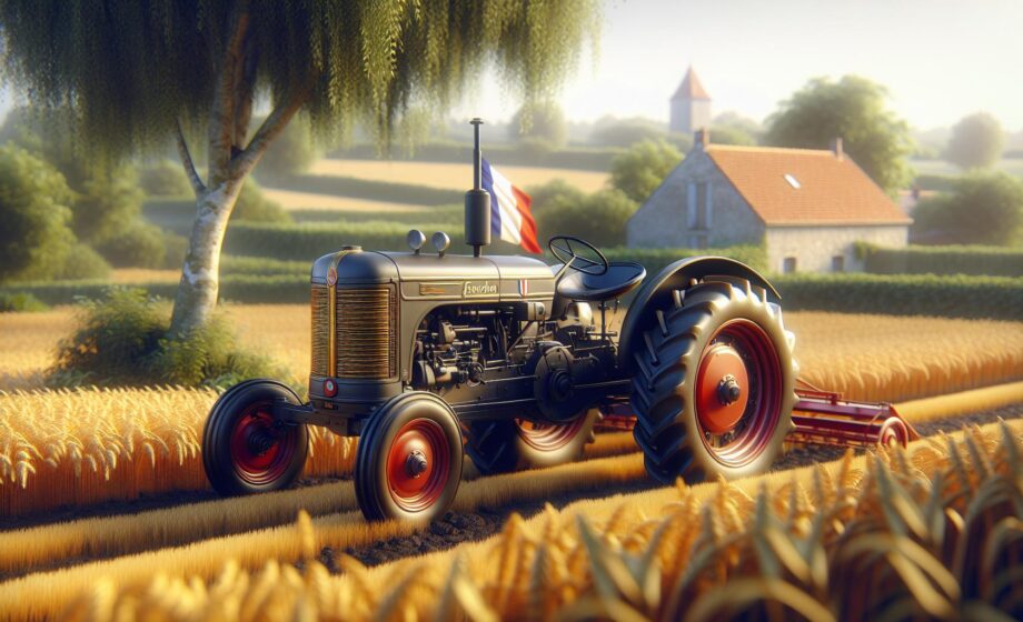 Französischer Landwirtschaftstraktor hat durchschnittlich 169 PS