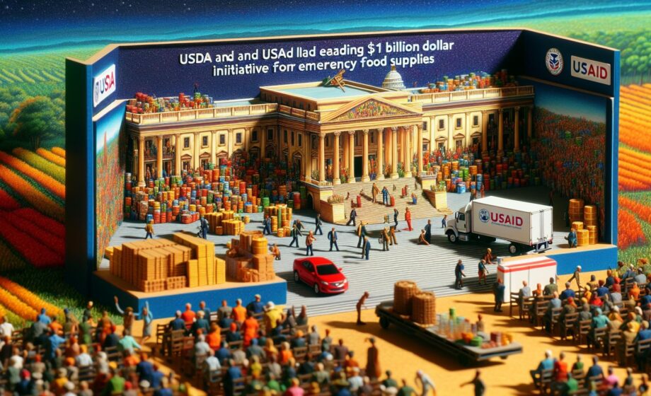 USDA und USAID leiten 1 Milliarde Dollar zur Notfall-Lebensmittelhilfe um