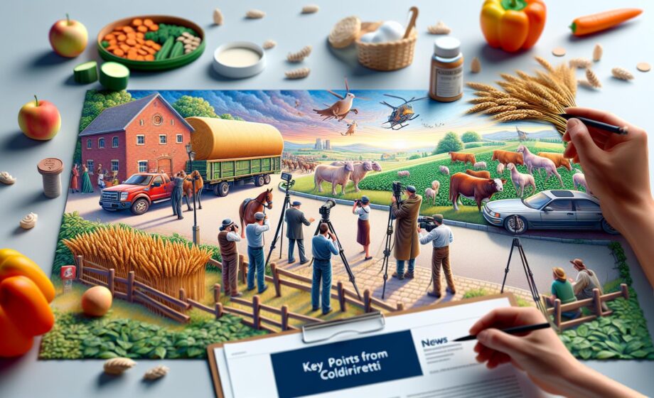 Kernpunkte Coldiretti – Nachrichten für Agro-Lebensmittelunternehmen