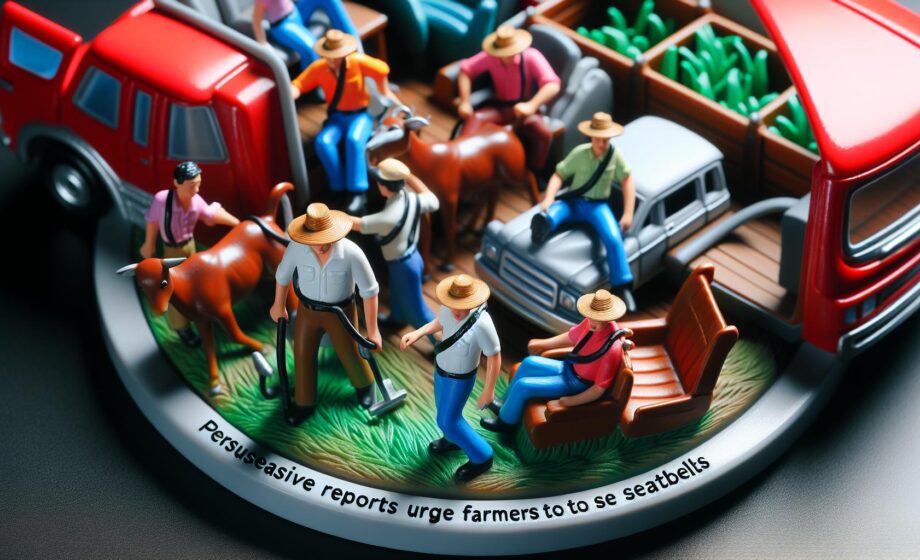 Überzeugende Berichte fordern Landwirte auf, Sicherheitsgurte anzulegen