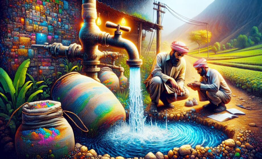 Negativer Einfluss von Düngemitteln auf das Trinkwasser in ländlichen Gebieten