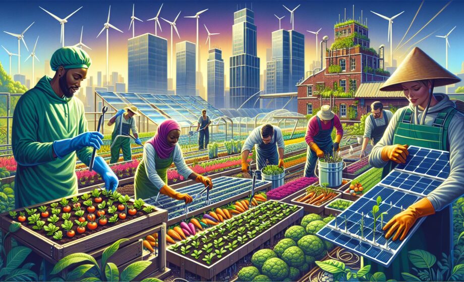 Nachhaltige Stadtfarm: Lösungswege für urbane Landwirtschaft“oder„Wie verbessern wir die Nachhaltigkeit in der urbanen Landwirtschaft?