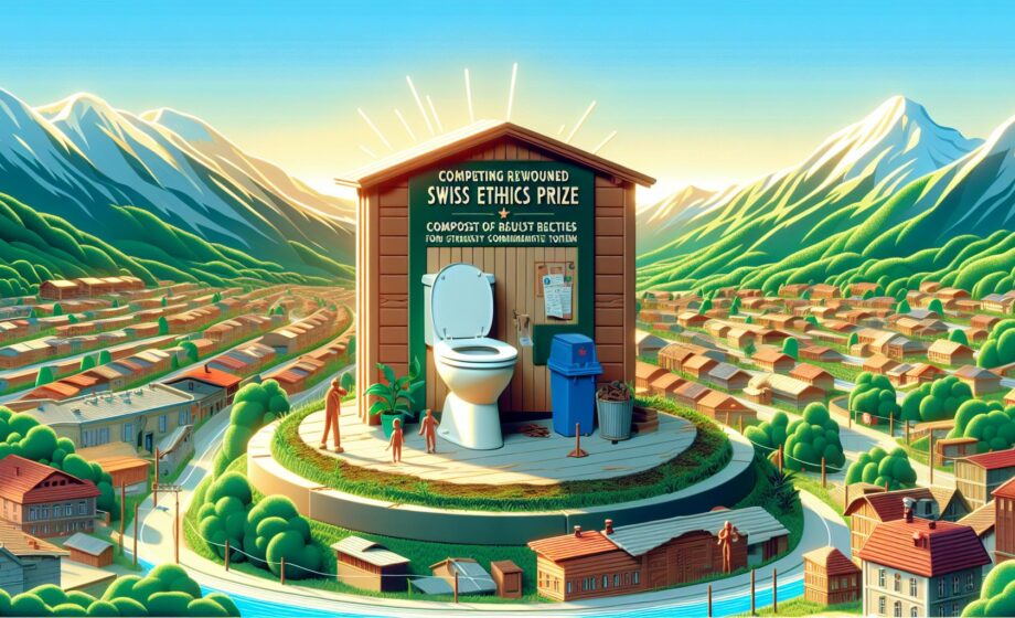 Komposttoiletten erhalten renommierten Schweizer Ethikpreis
