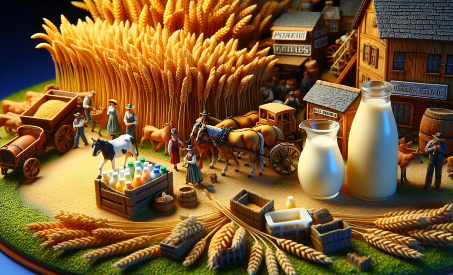 Landwirtschaftliche Preise: Weizenernte und Milchprodukte verzeichnen weiterhin Preisanstieg