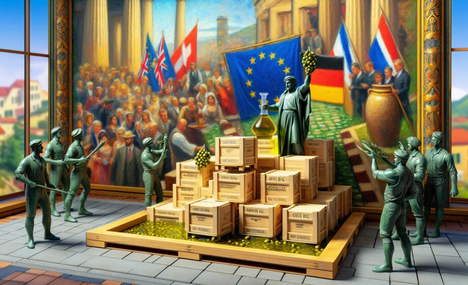 Deutschlands Olivenöl-Importe aus Europa steigen stark an