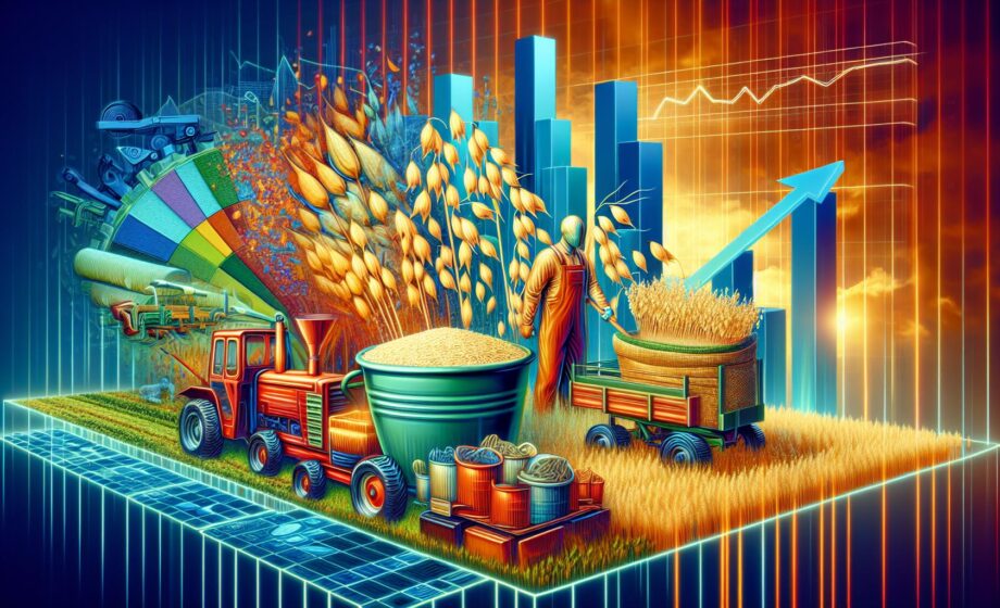 Prognose: Höhere Haferproduktion im Jahr 2024/25 erwartet