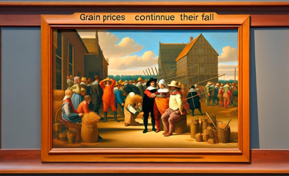 Getreidepreise setzen ihren Fall fort
