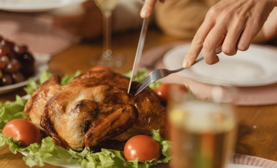 Halte deine Küche an Thanksgiving sauber und hygienisch.