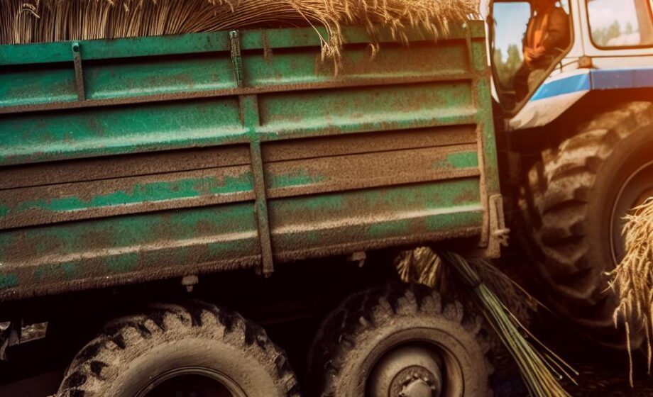 Landwirte verweigern Weizenverladung als Protest