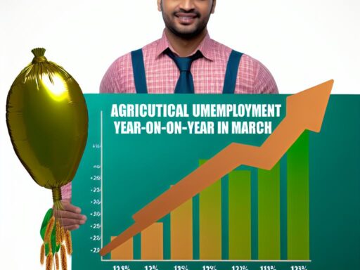 Arbeitslosigkeit in Landwirtschaft sinkt im März um 12,81% jährlich