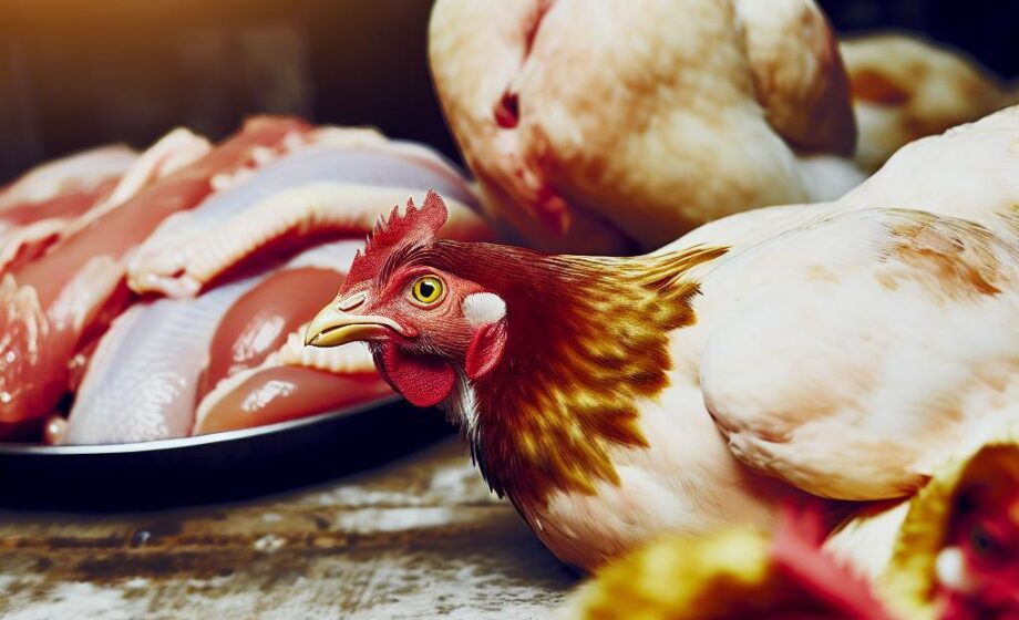 Geflügelfleischproduktion leicht erhöht