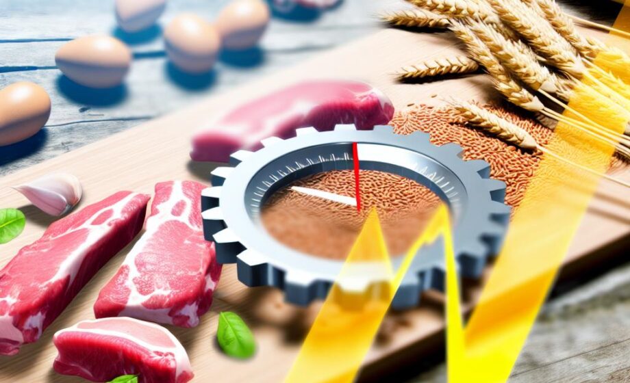 Schweine- und Rindfleischpreise steigen, Weizen fällt