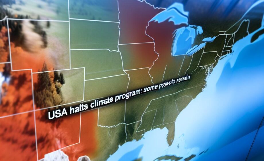 USDA stoppt Klimaprogramm: Einige Projekte bleiben