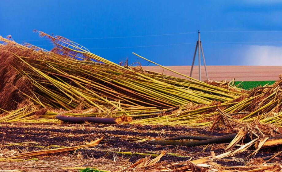 Unwetter am Wochenende vernichten zahlreiche Ernten