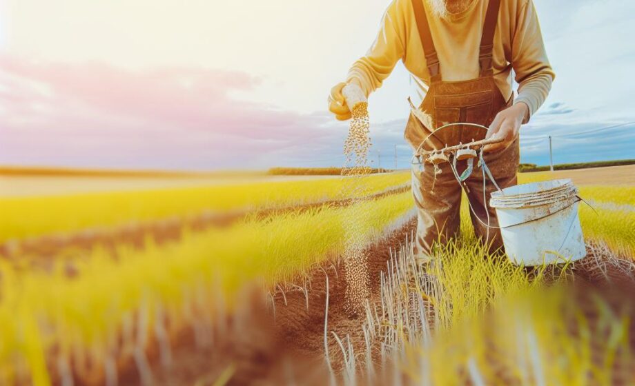 Landwirt steigert Ertrag, senkt Dünger um 25%