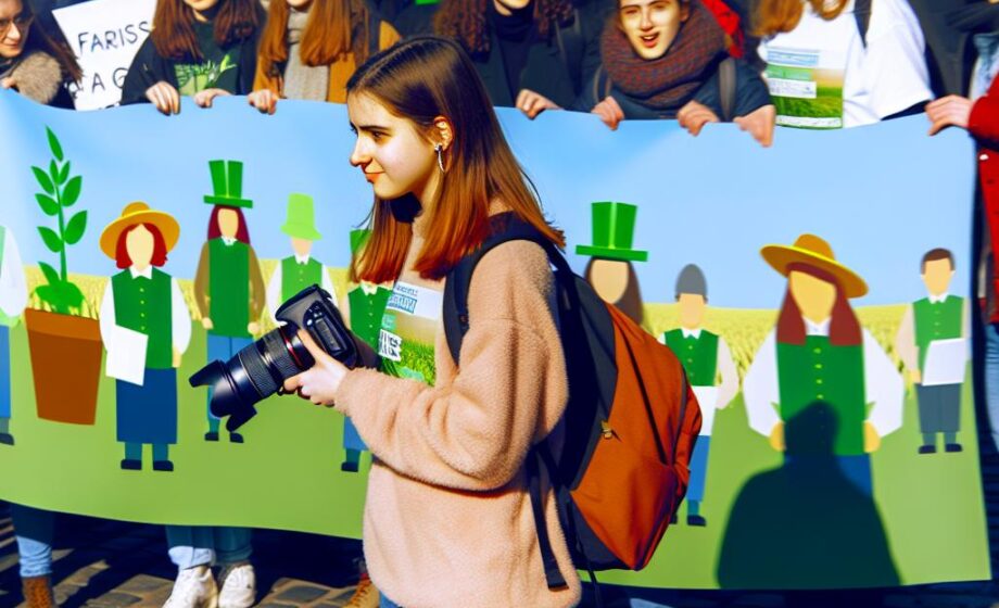 FNSEA Jugend protestiert in Paris für Duplomb-Gesetz