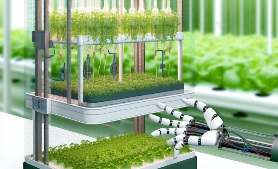 Automatisierte Landwirtschaft: DIY-Hydroponiksystem selbst bauen