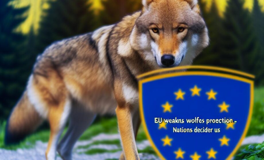 EU schwächt Wolfsschutz – Staaten entscheiden selbst