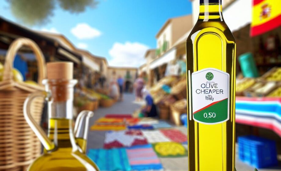Spanisches Olivenöl deutlich günstiger als in Italien