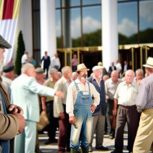 Landwirte protestieren vor Labour-Konferenz