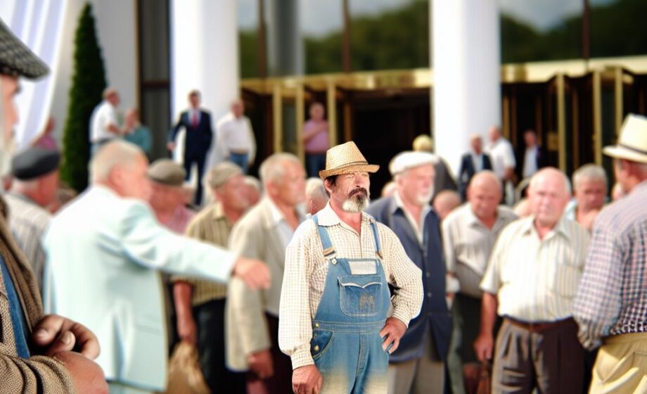 Landwirte protestieren vor Labour-Konferenz