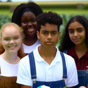 Schüler erleben Landwirtschaft hautnah