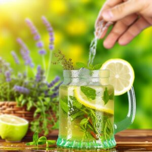 Öko-Tipp: Erfrischende Kräuterlimonade aus dem Garten