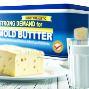 Starke Nachfrage nach Formbutter