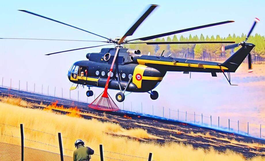 Feuerwehrchef: Mehr Hubschrauber gegen Waldbrände gefordert