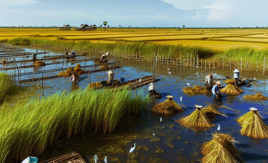 Reisbauern der Albufera kämpfen mit Mythimna-Plage