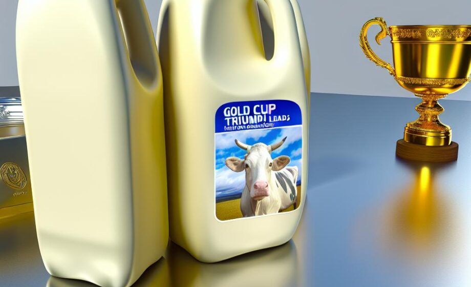 Gold Cup Triumph fördert Milchinnovation an Harper Adams