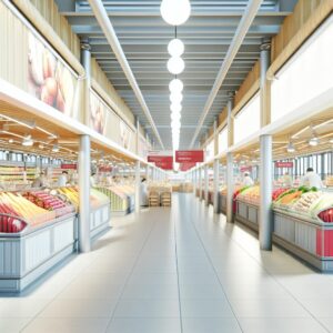 Lebensmittelmarkt im Q1 2025 laut Ismea