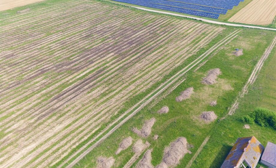 Hochwertiges Ackerland verschwindet durch Solaranlagen