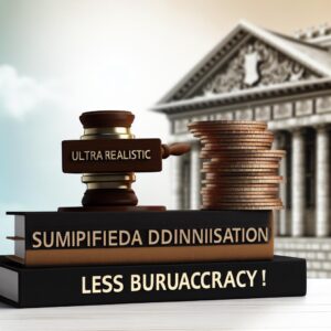 Vereinfachte Verwaltung: Weniger Bürokratie!